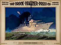 U.S. Battleship Colorado-Philips-Stretched Canvas