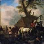 Travellers on the Way, 17th Century-Philips Wouwerman-Giclee Print