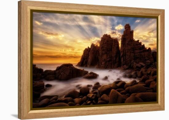 phillip-island-1-Lincoln Harrison-Framed Stretched Canvas