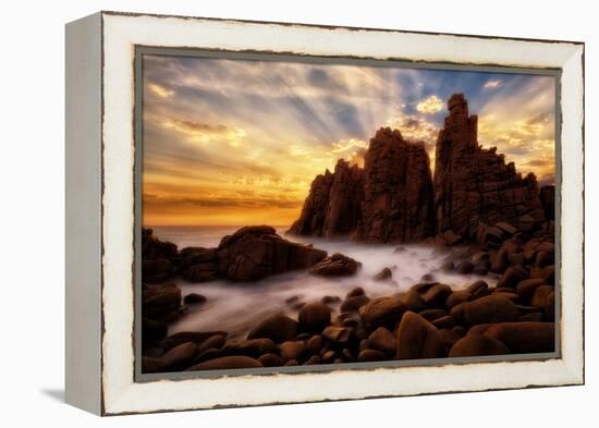 phillip-island-1-Lincoln Harrison-Framed Stretched Canvas