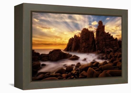 phillip-island-1-Lincoln Harrison-Framed Stretched Canvas