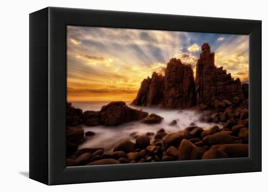 phillip-island-1-Lincoln Harrison-Framed Stretched Canvas