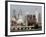 Philly Skyline Debate-Tom Mihalek-Framed Photographic Print