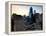 Philly Skyscrapers at Nightfall, Philadelphia, Pennsylvania, United States-Philippe Hugonnard-Framed Premier Image Canvas