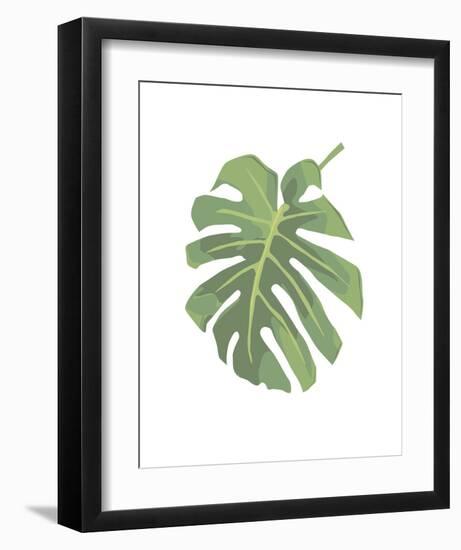 Philodendron 1-Jenny Kraft-Framed Art Print