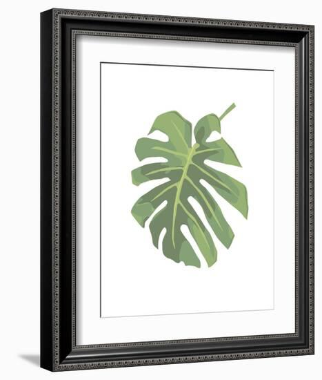 Philodendron 1-Jenny Kraft-Framed Art Print