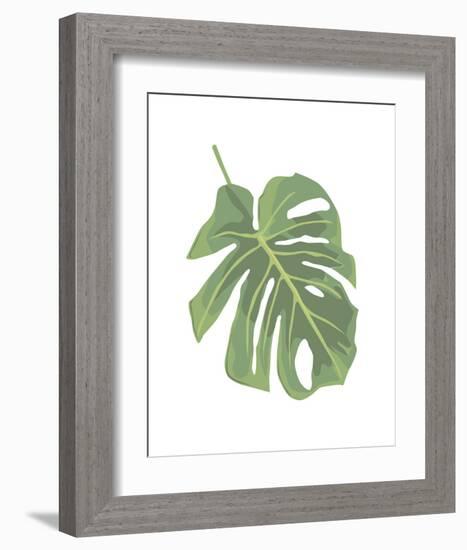 Philodendron 2-Jenny Kraft-Framed Art Print