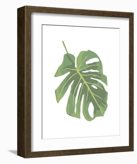 Philodendron 2-Jenny Kraft-Framed Art Print