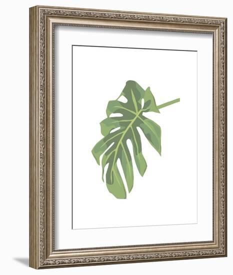 Philodendron 3-Jenny Kraft-Framed Art Print