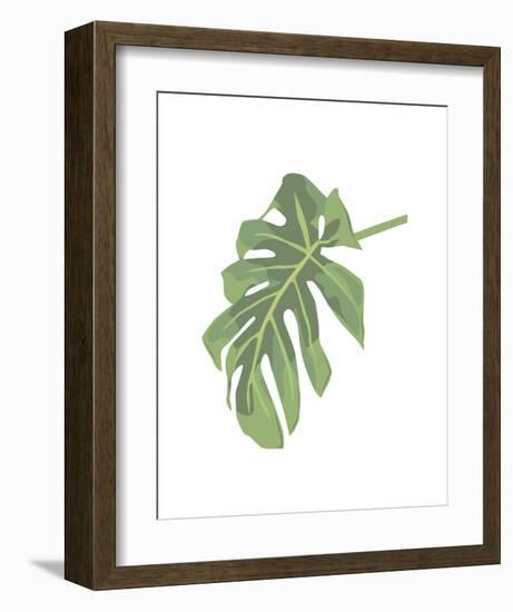 Philodendron 3-Jenny Kraft-Framed Art Print