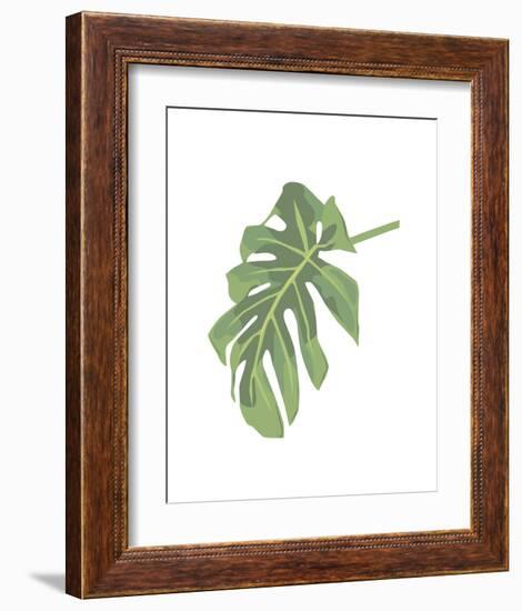 Philodendron 3-Jenny Kraft-Framed Art Print