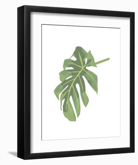 Philodendron 3-Jenny Kraft-Framed Art Print