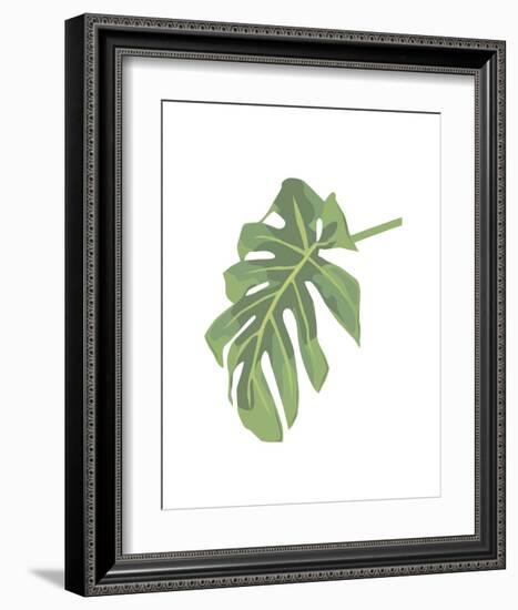 Philodendron 3-Jenny Kraft-Framed Art Print