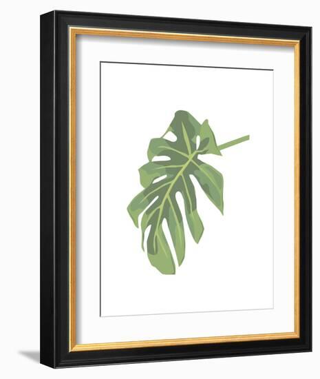 Philodendron 3-Jenny Kraft-Framed Art Print