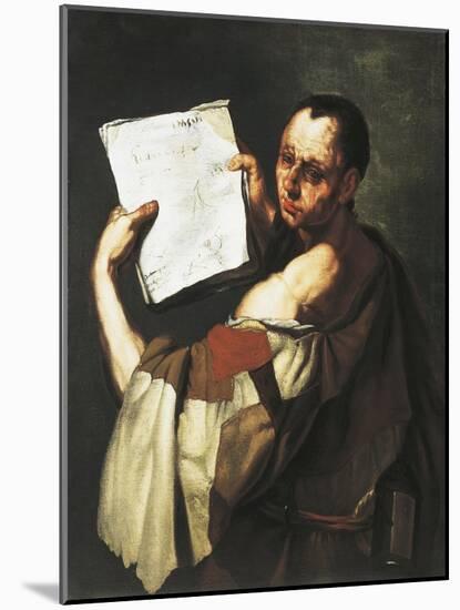 Philosopher or Saint-Luca Giordano-Mounted Giclee Print