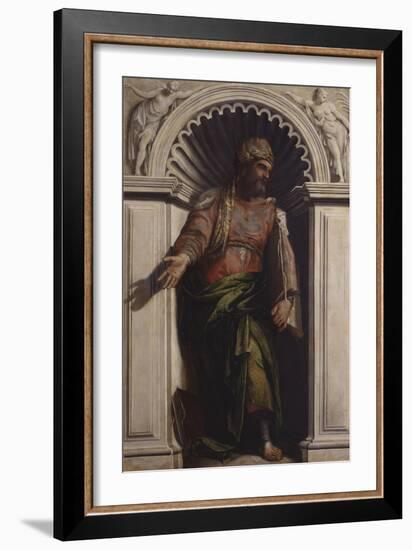 Philosopher Plato-Paolo Veronese-Framed Art Print