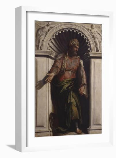 Philosopher Plato-Paolo Veronese-Framed Art Print