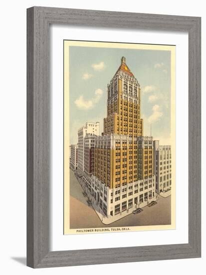 Philtower, Tulsa, Oklahoma-null-Framed Art Print