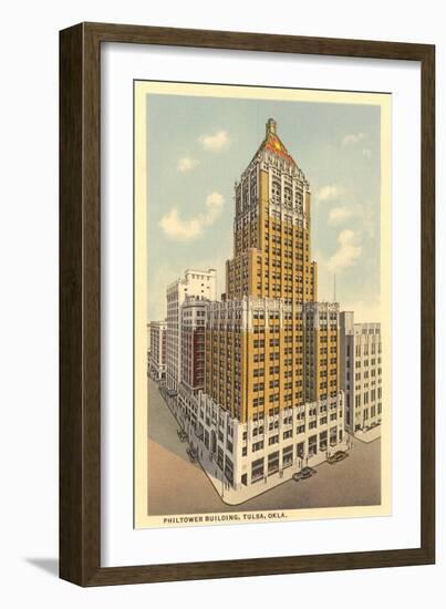 Philtower, Tulsa, Oklahoma-null-Framed Art Print