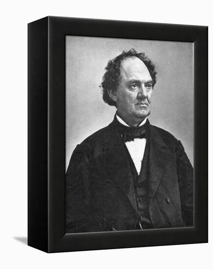 Phineas Taylor Barnum (1810-189), American Showman, 1864-null-Framed Premier Image Canvas