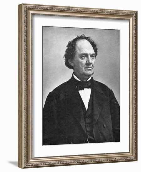 Phineas Taylor Barnum (1810-189), American Showman, 1864-null-Framed Giclee Print