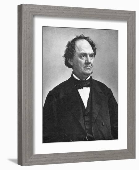 Phineas Taylor Barnum (1810-189), American Showman, 1864-null-Framed Giclee Print