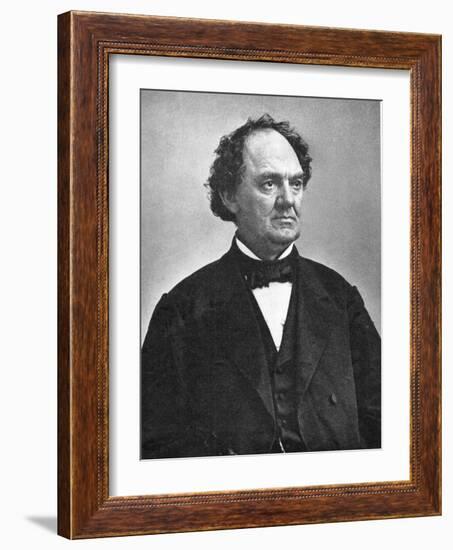 Phineas Taylor Barnum (1810-189), American Showman, 1864-null-Framed Giclee Print