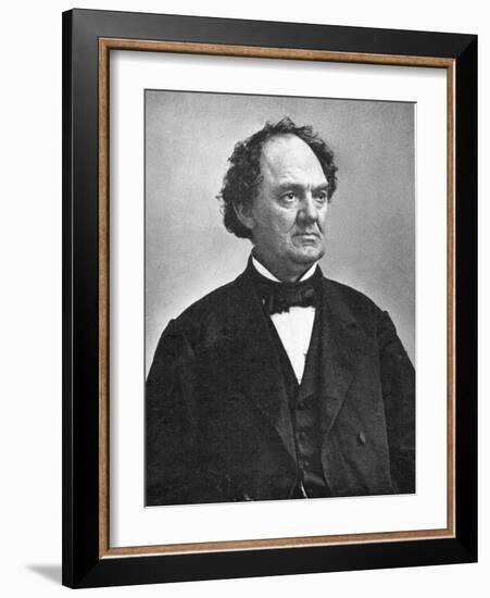 Phineas Taylor Barnum (1810-189), American Showman, 1864-null-Framed Giclee Print