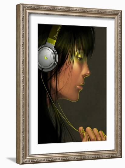 Phish Food-Charlie Bowater-Framed Premium Giclee Print