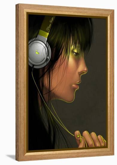 Phish Food-Charlie Bowater-Framed Stretched Canvas