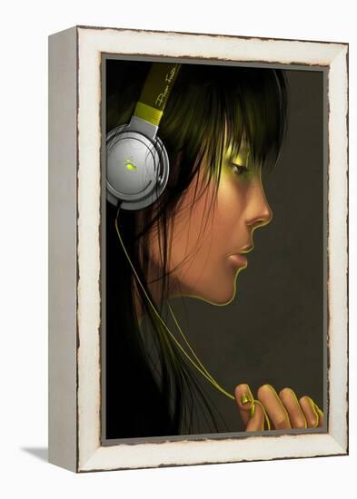 Phish Food-Charlie Bowater-Framed Stretched Canvas