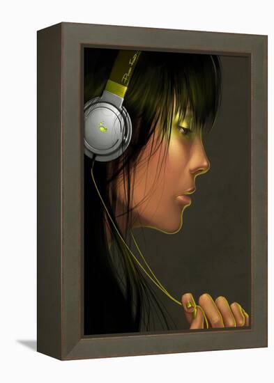 Phish Food-Charlie Bowater-Framed Stretched Canvas