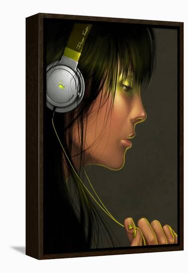 Phish Food-Charlie Bowater-Framed Stretched Canvas