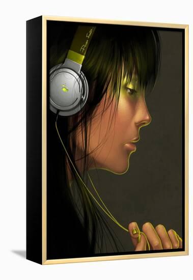 Phish Food-Charlie Bowater-Framed Stretched Canvas