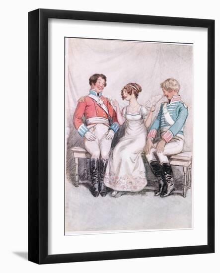 Phoebe: As Soon as You See a Lady with a Pretty Nose You Cannot Help Saying That You Adore Her-Hugh Thomson-Framed Giclee Print