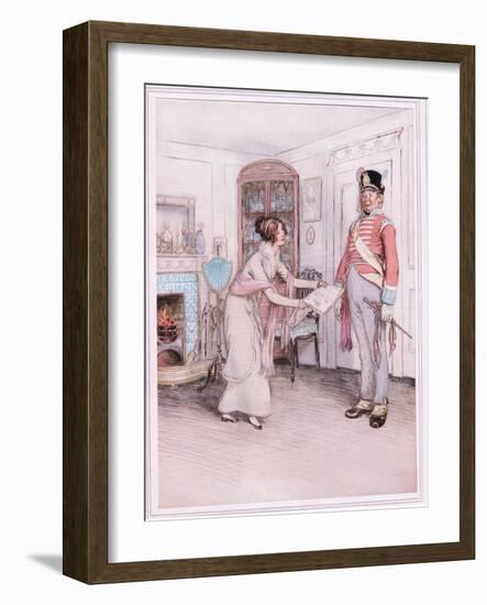 Phoebe: Sergeant-Hugh Thomson-Framed Giclee Print