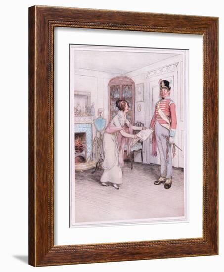 Phoebe: Sergeant-Hugh Thomson-Framed Giclee Print