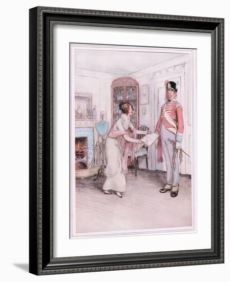 Phoebe: Sergeant-Hugh Thomson-Framed Giclee Print