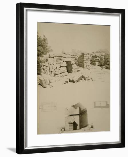 Phoenician Houses and Tombs Near Oum-El-Aouamid-null-Framed Giclee Print