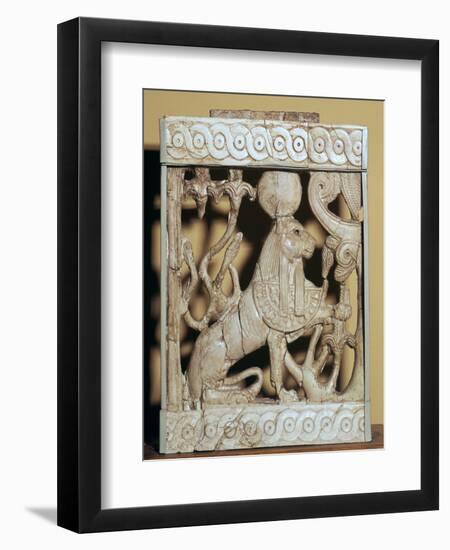 Phoenician ivory panel from a piece of furniture-Unknown-Framed Giclee Print