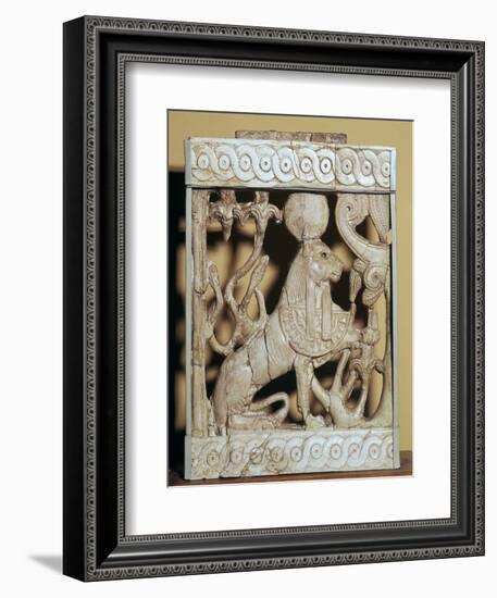 Phoenician ivory panel from a piece of furniture-Unknown-Framed Giclee Print