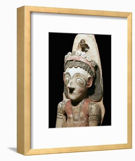 Phoenician statuette of a votary, 7th century BC-Unknown-Framed Giclee Print