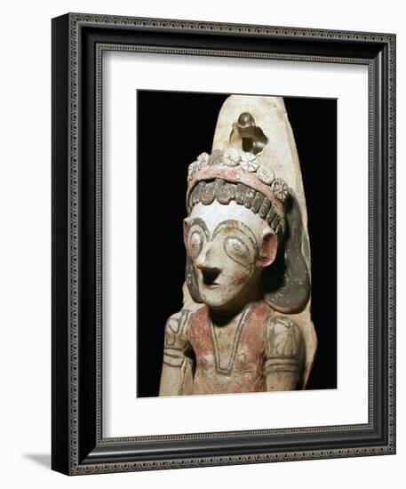 Phoenician statuette of a votary, 7th century BC-Unknown-Framed Giclee Print