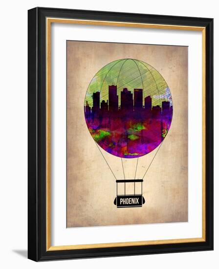 Phoenix Air Balloon-NaxArt-Framed Art Print