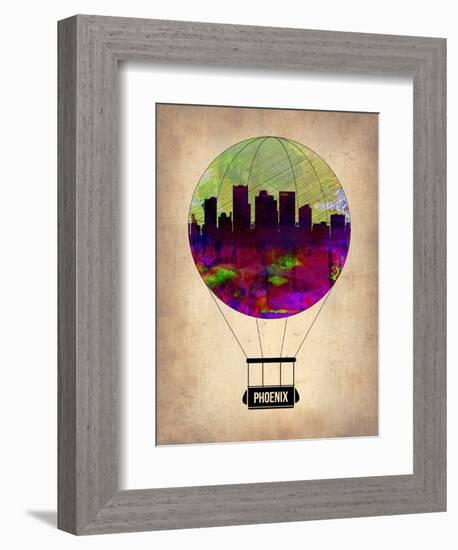 Phoenix Air Balloon-NaxArt-Framed Art Print