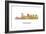 Phoenix Arizona Skyline-Marlene Watson-Framed Giclee Print