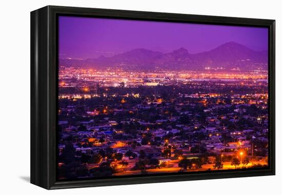 Phoenix Arizona Suburbs-duallogic-Framed Premier Image Canvas