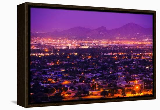 Phoenix Arizona Suburbs-duallogic-Framed Premier Image Canvas