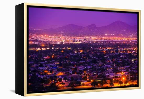 Phoenix Arizona Suburbs-duallogic-Framed Premier Image Canvas