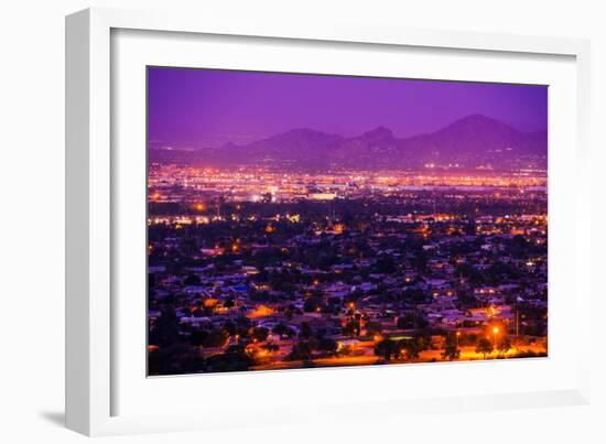 Phoenix Arizona Suburbs-duallogic-Framed Photographic Print
